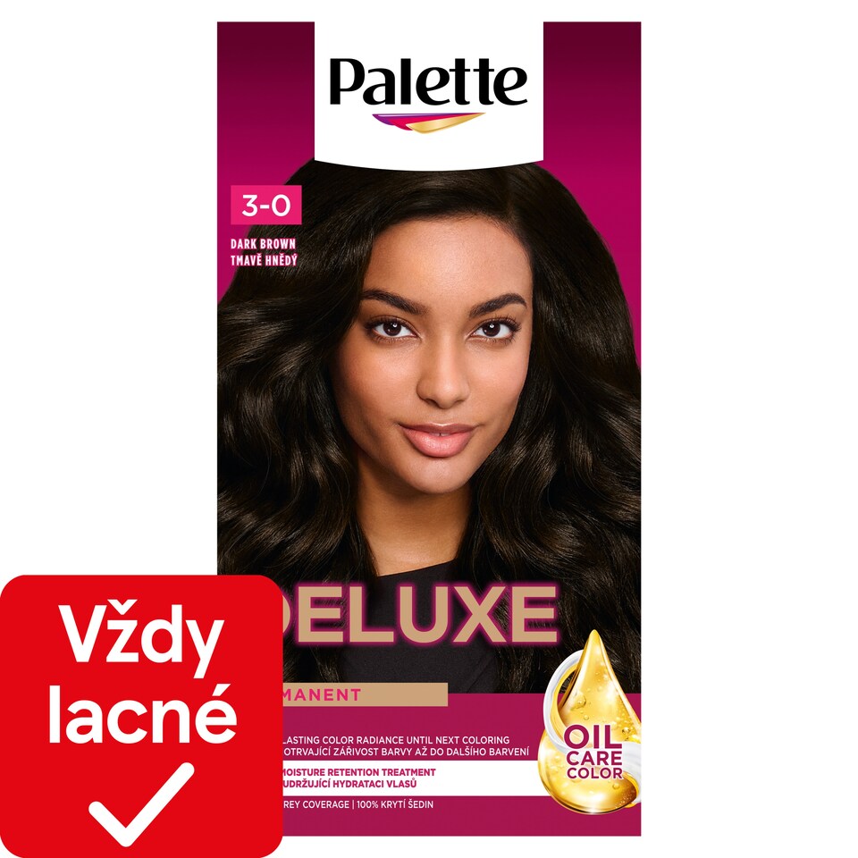 obrázok 1 z Palette Deluxe farba na vlasy Tmavohnedý 3-0