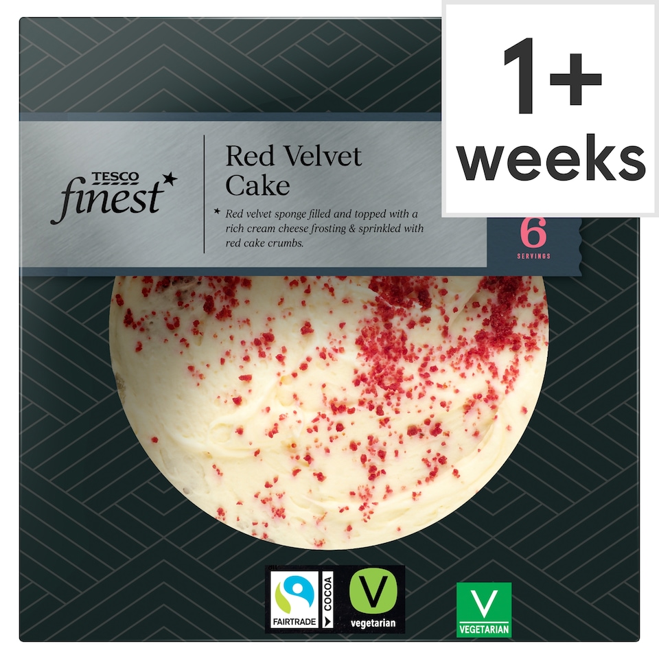Tesco Finest Red Velvet Cake 405g