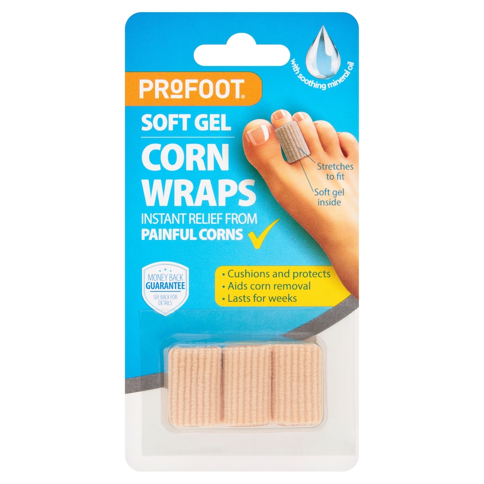 Profoot Soft Gel Corn Wraps 3s