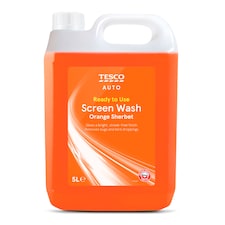 Tesco Orange Sherbet Screen Wash 5L
