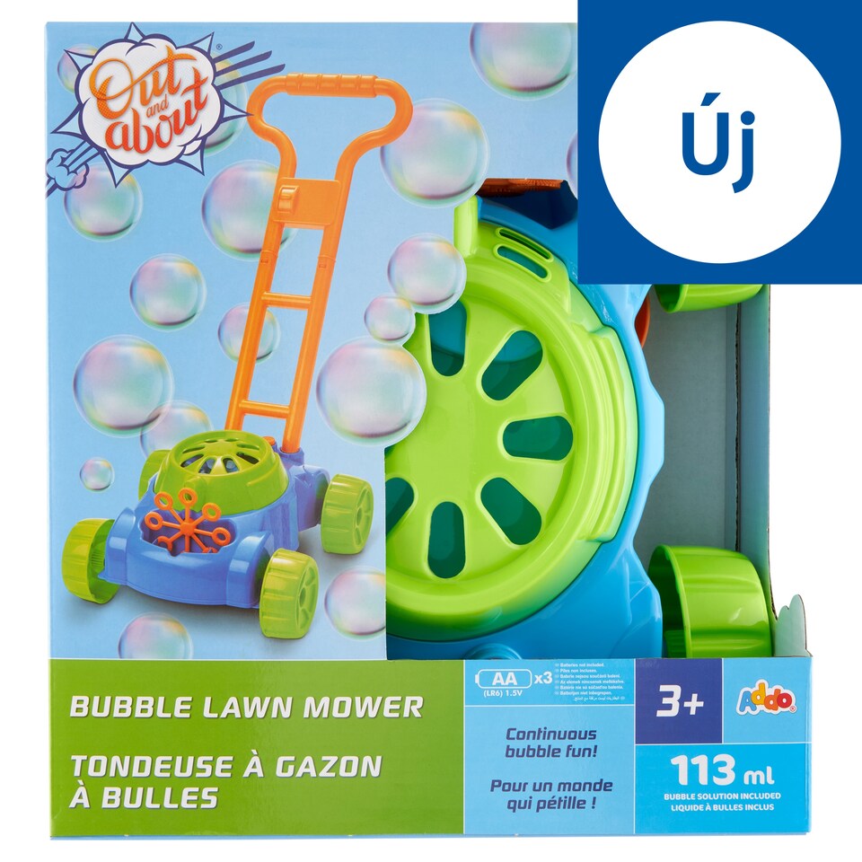 Bubble Out And About Lawn Mower