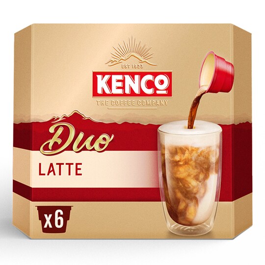 Kenco Duo Latte Instant Coffee 6 X 17.25G Tesco Groceries