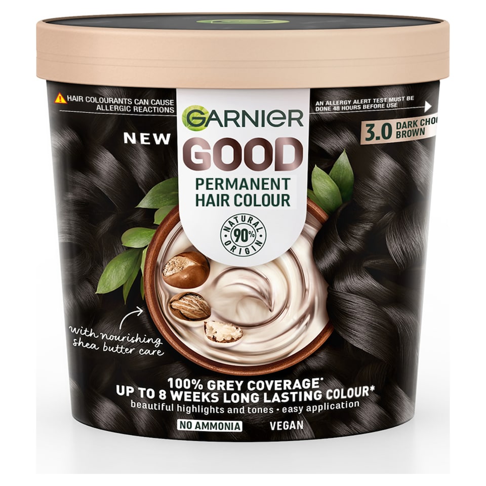image 1 of Garnier Good 3.0 Dark Chocolate Brown Permanent Hair Dye
