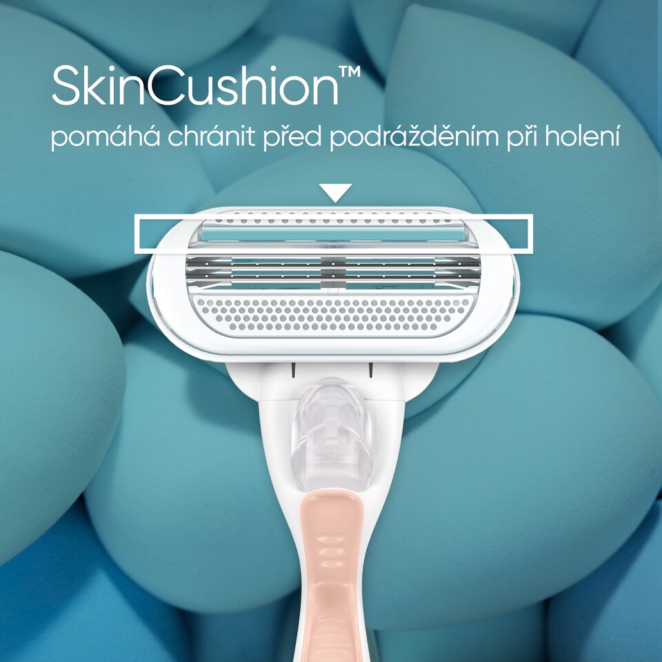 Obrázek 1 pro produkt Venus Deluxe Smooth Sensitive Hlavice Holicího Strojku x4
