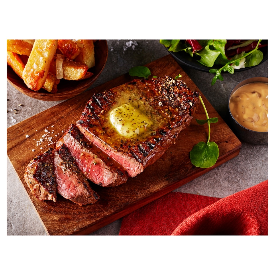 image 1 of Tesco Finest AA Salt Dry Aged Beef Rump Steak