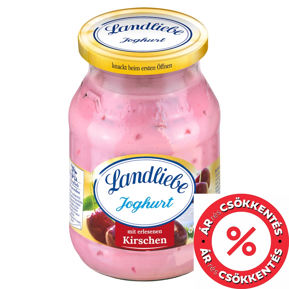 Landliebe joghurt cseresznye készítménnyel 500 g