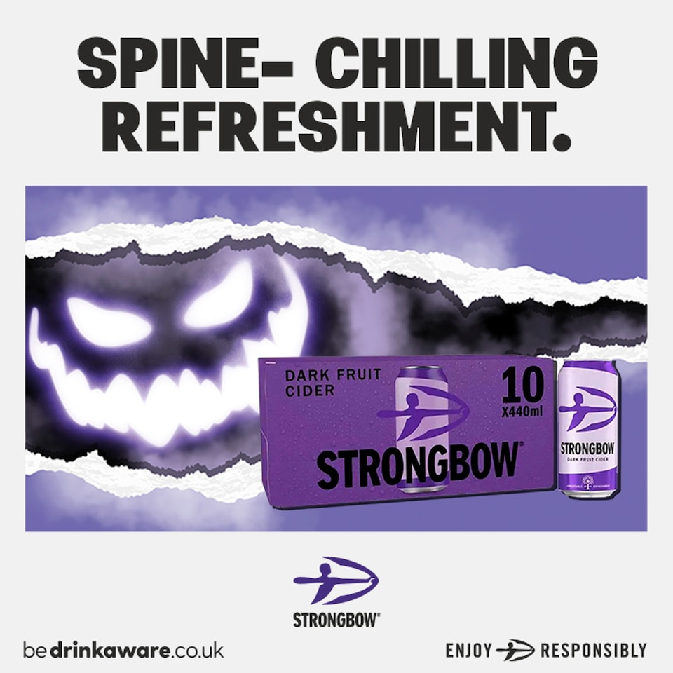 image 1 of Strongbow Dark Fruit Cider Can 10x440ml
