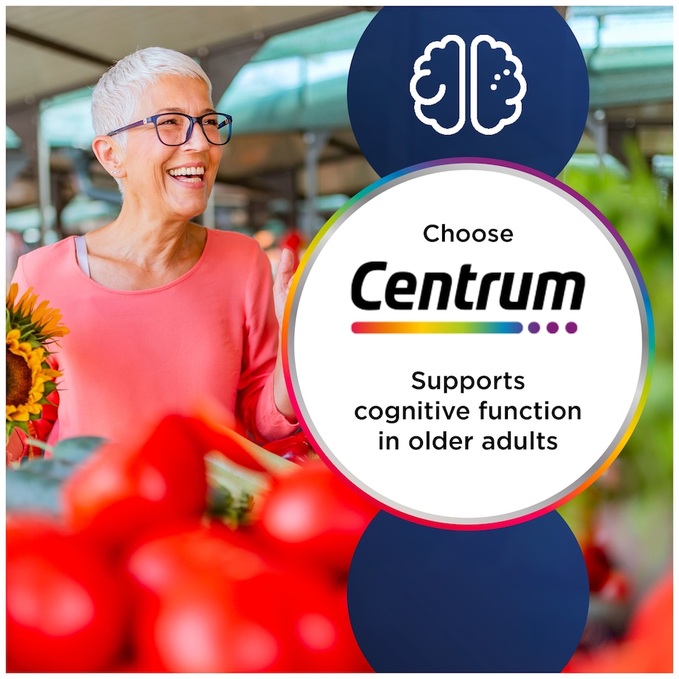 image 1 of Centrum Advance 50+ Multivitamin 100 Tablets