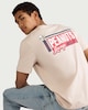 image 1 of Snoopy Pure Cotton T-Shirt in Stone