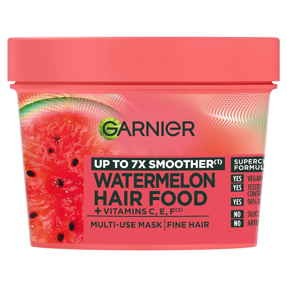 image 1 of Garnier Ultimate Blends 3-In-1 Hair Mask Watermelon 390Ml