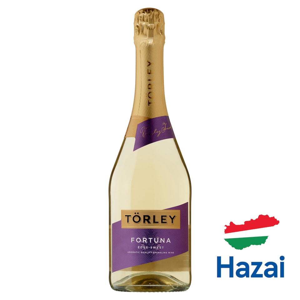 Törley Fortuna édes, illatos minőségi pezsgő 11% 0,75 l