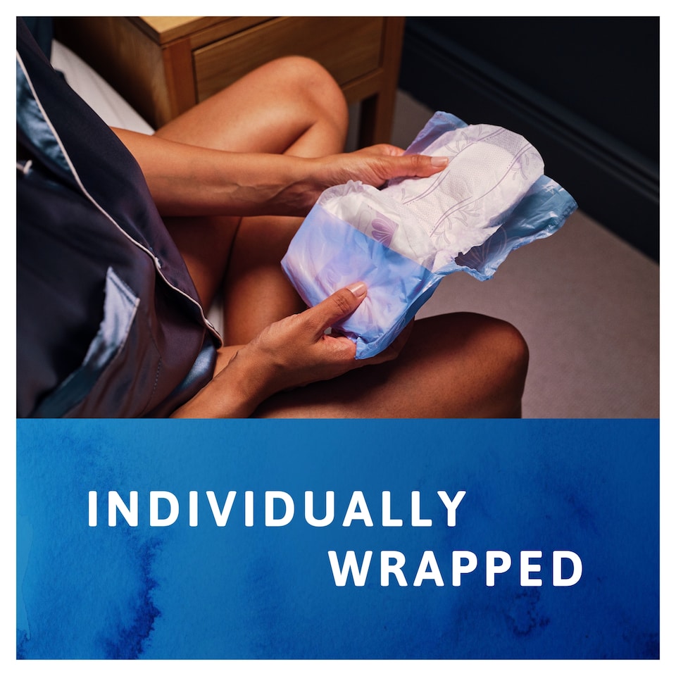 image 1 of TENA Maxi Night Incontinence Pads 6 pack