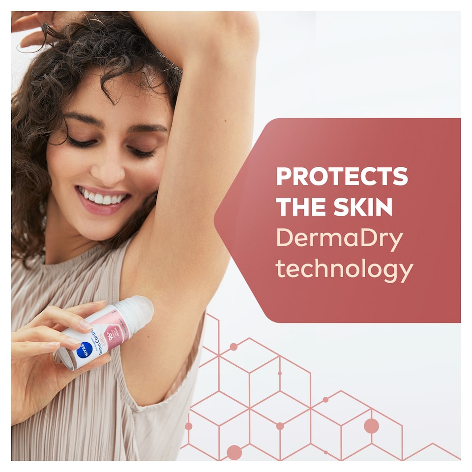 image 1 of NIVEA Derma Dry Control Antiperspirant Roll-On 50ml