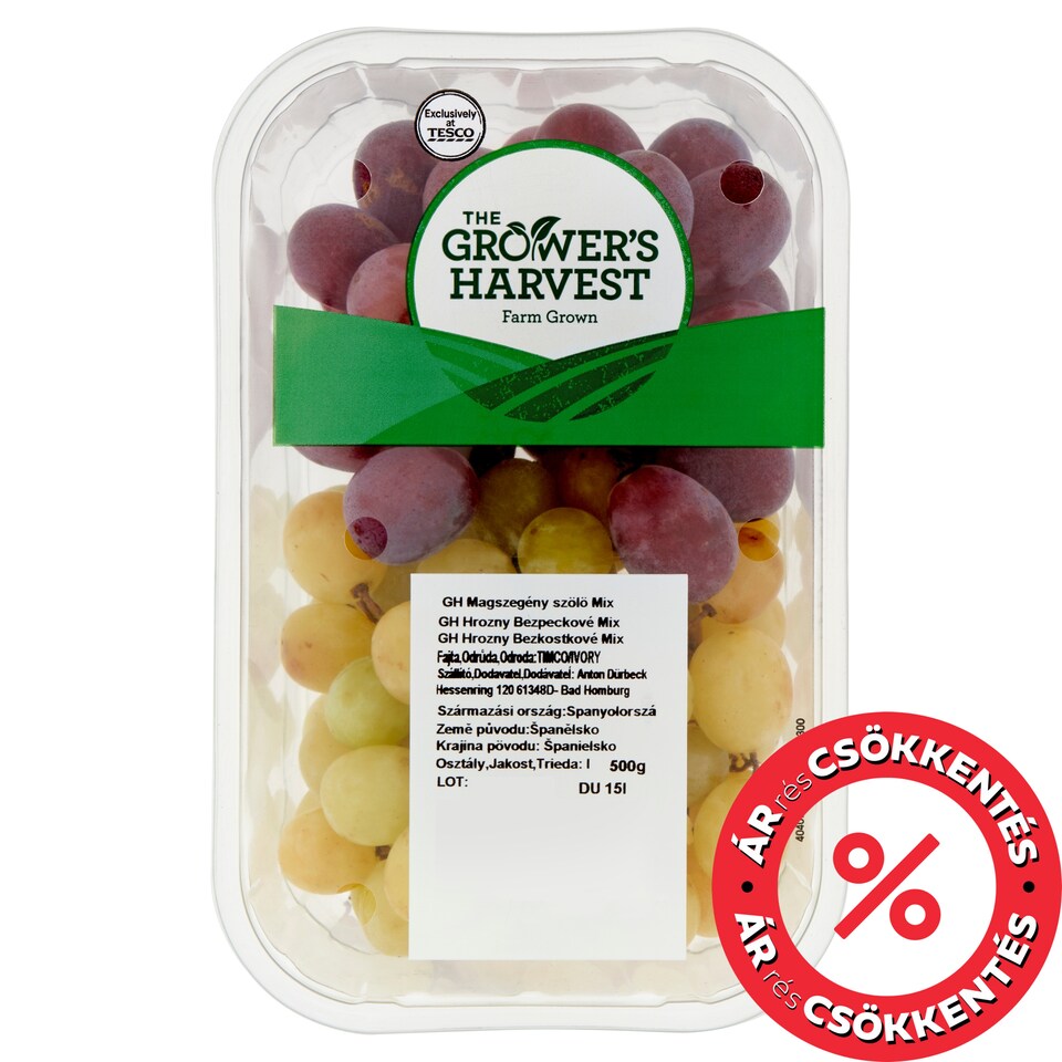 The Grower's Harvest magszegény szőlő mix 500 g