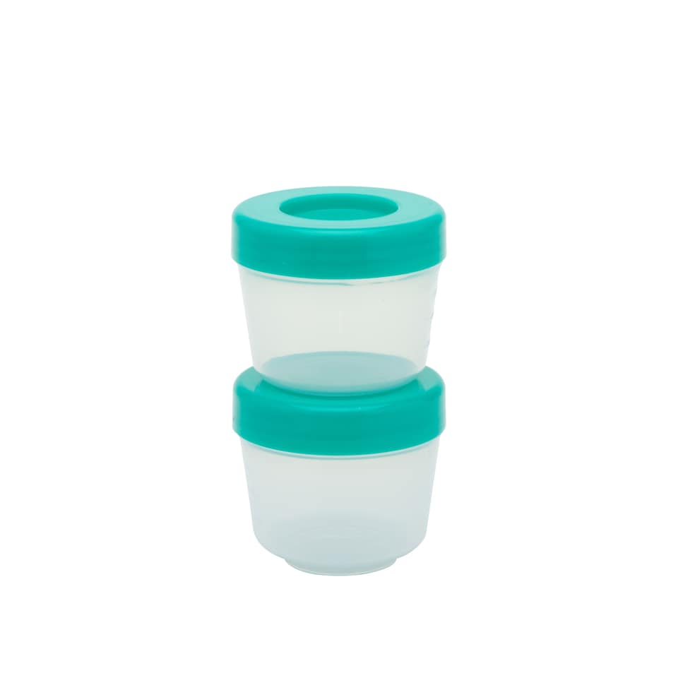 image 1 of Smash Green Snack Pots 2 Pack