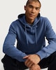 image 1 of F&F Regular Fit Cotton Rich Drawstring Hoodie in Blue