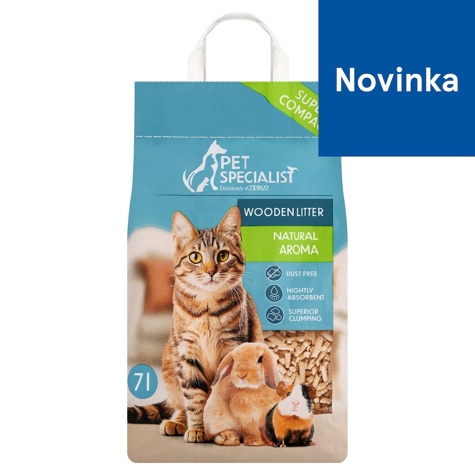 Pet Specialist Drevené stelivo 7 l