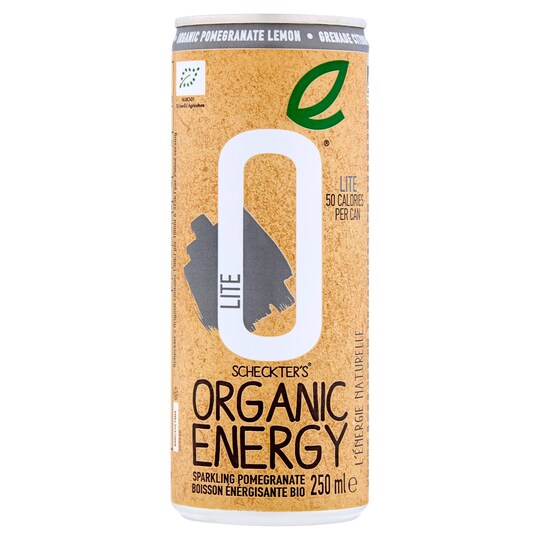 Scheckters Organic Energy Drink Lite 250Ml