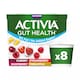 image 1 of Activia Strawberry & Mixed Fruit Fat Free Gut Health Yoghurt Multipack 8x115g