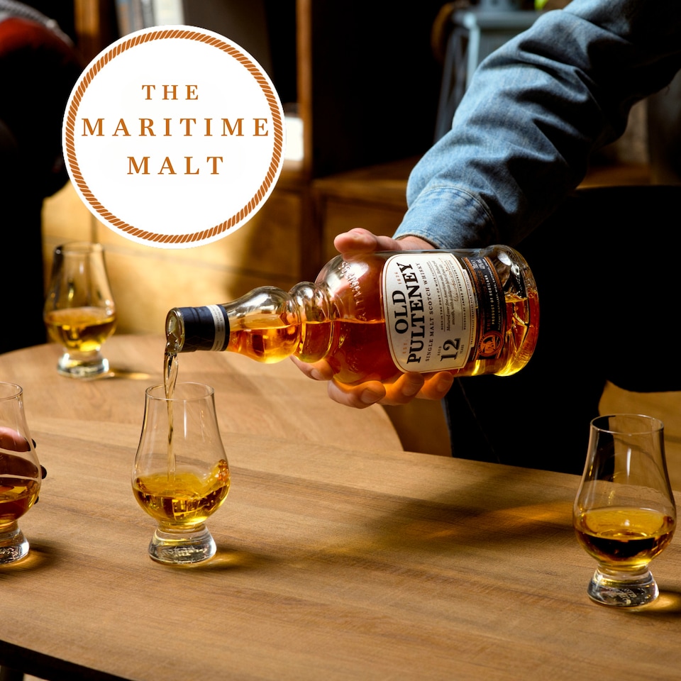 image 1 of Old Pulteney Twelve Years Old Single Malt Scotch Whisky 70cl