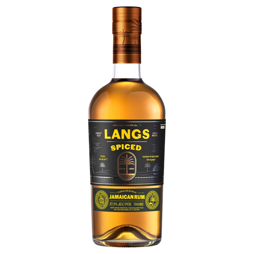 Langs Spiced Jamaican Rum 70cl
