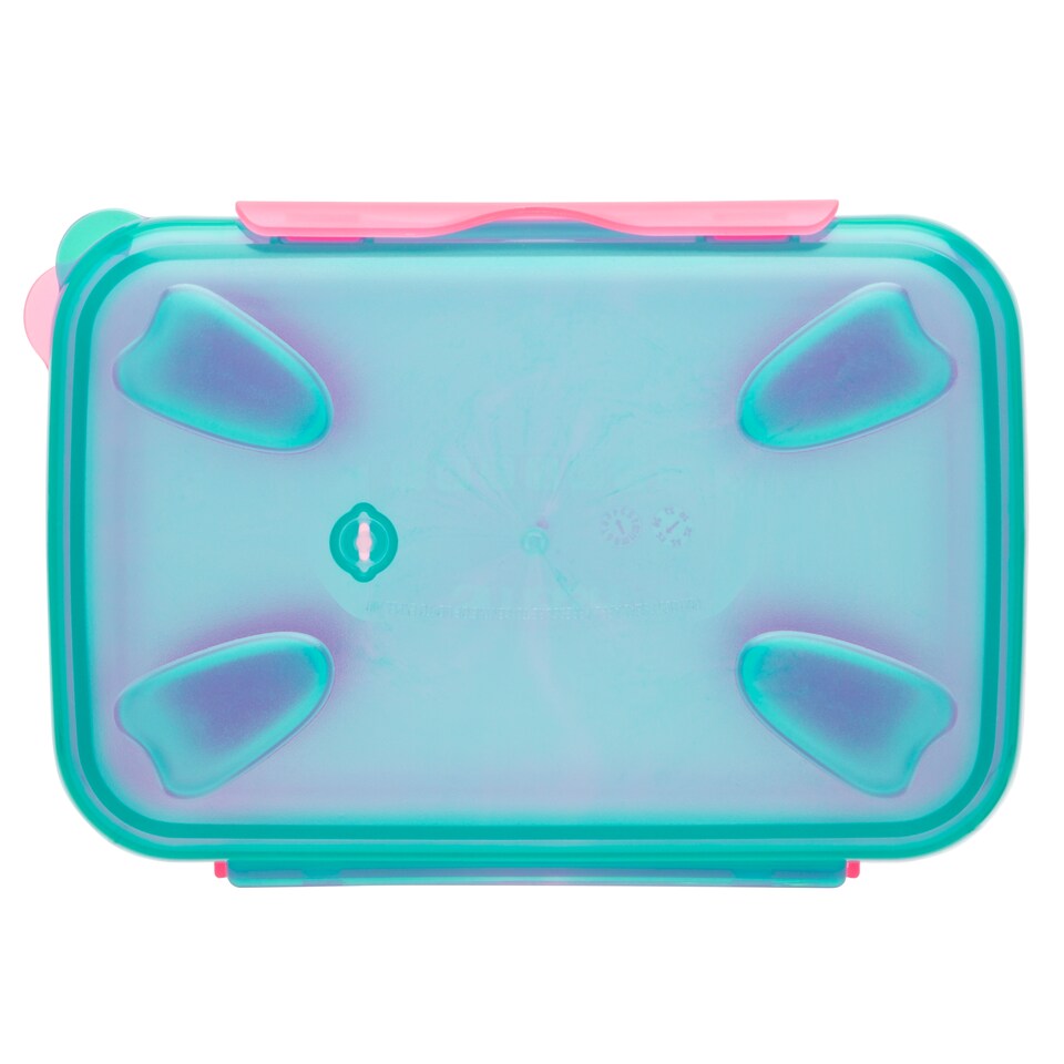 image 1 of Smash Mint/Pink Leakproof Lunchbox 1.1L