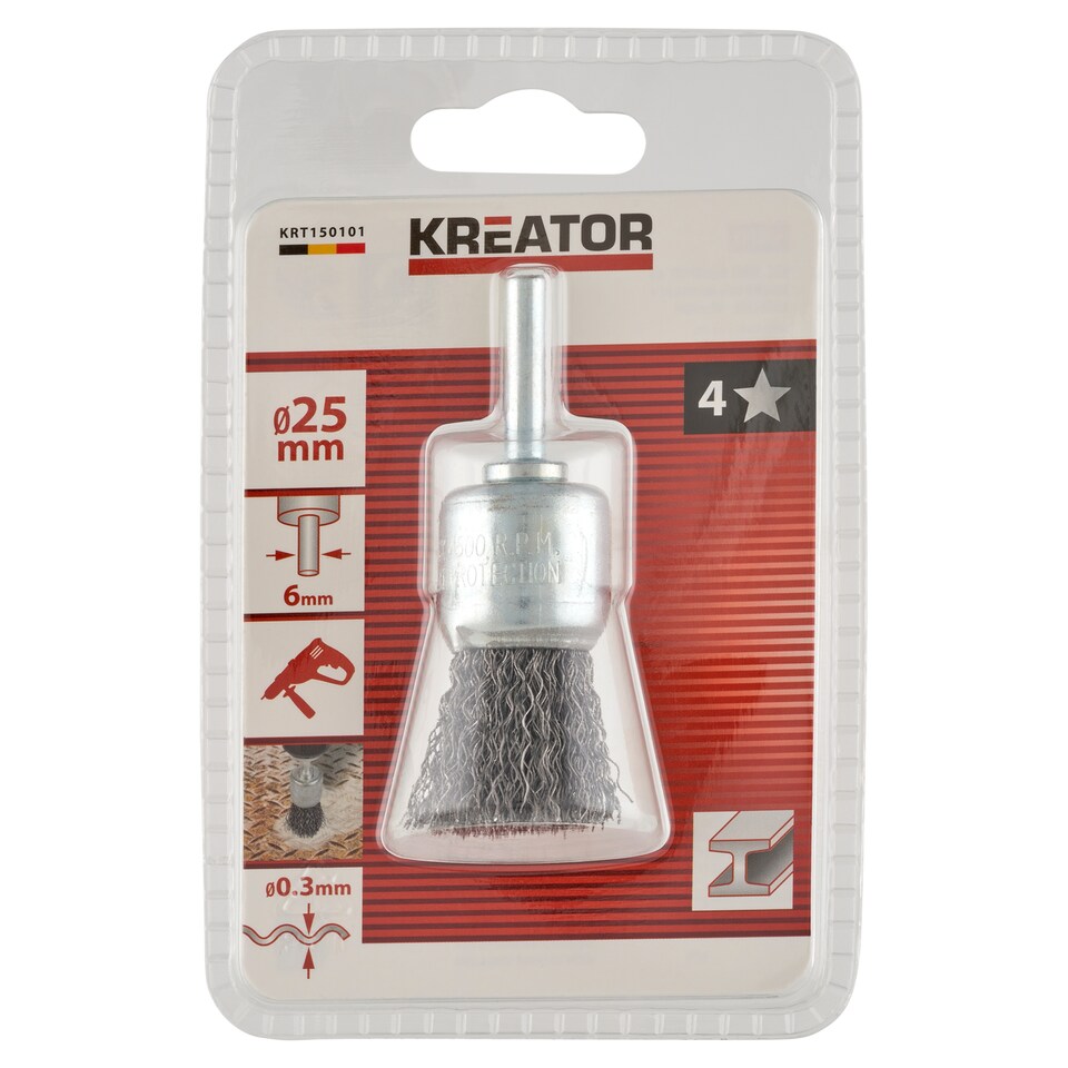 Kreator drótkefe 25 mm