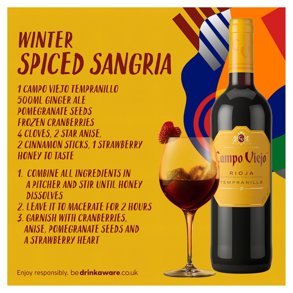 image 1 of Campo Viejo Rioja Tempranillo Red Wine 75Cl