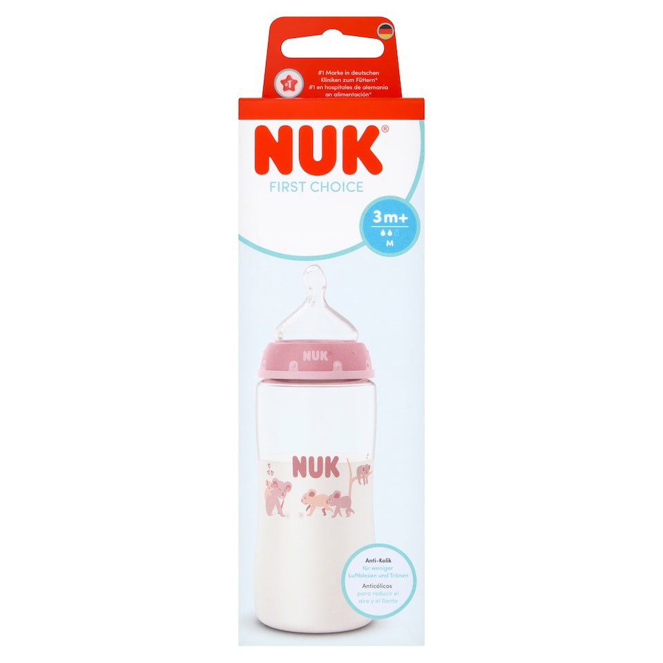 NUK FIRST CHOICE 3M+ KOALA BOTTLE 300ML