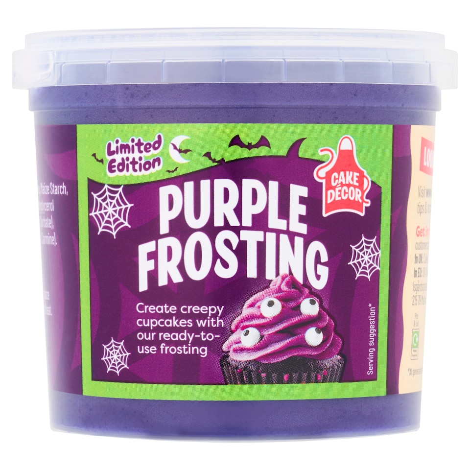 Cake Decor Purple Frosting 300G