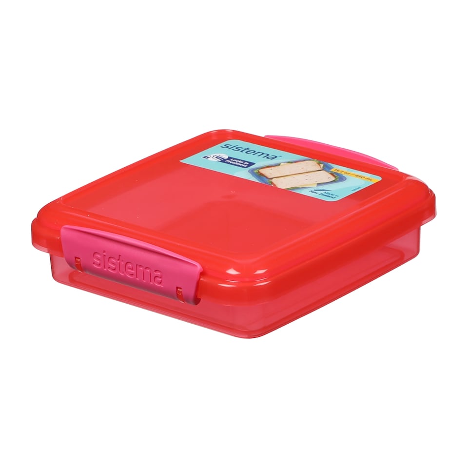 image 1 of Sistema Lunch Sandwich Box 450ml