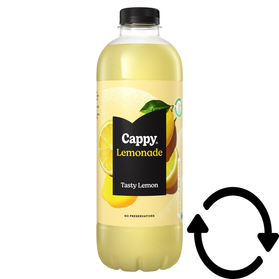 Cappy Lemonade szénsavmentes, citromos üdítőital cukorral és édesítőszerrel 1,25 l