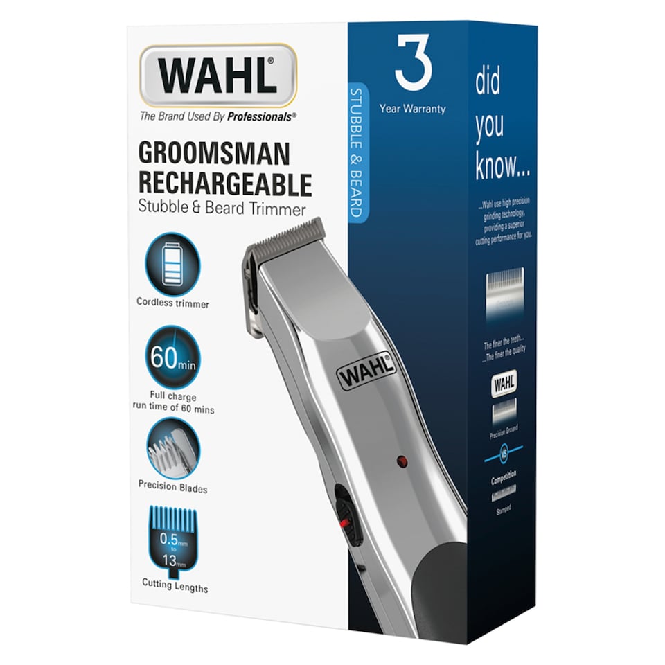image 1 of Wahl 9916-1117 Groomsman Beard Trimmer