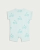 image 2 of F&F Baby Pure Cotton Scooter Print Romper in Blue
