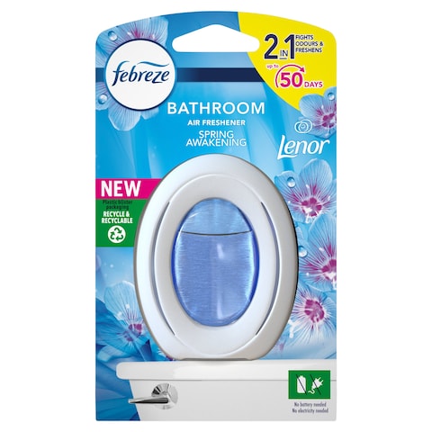 Febreze Bathroom Air Freshener Spring Awakening 7.5Ml - Tesco Groceries