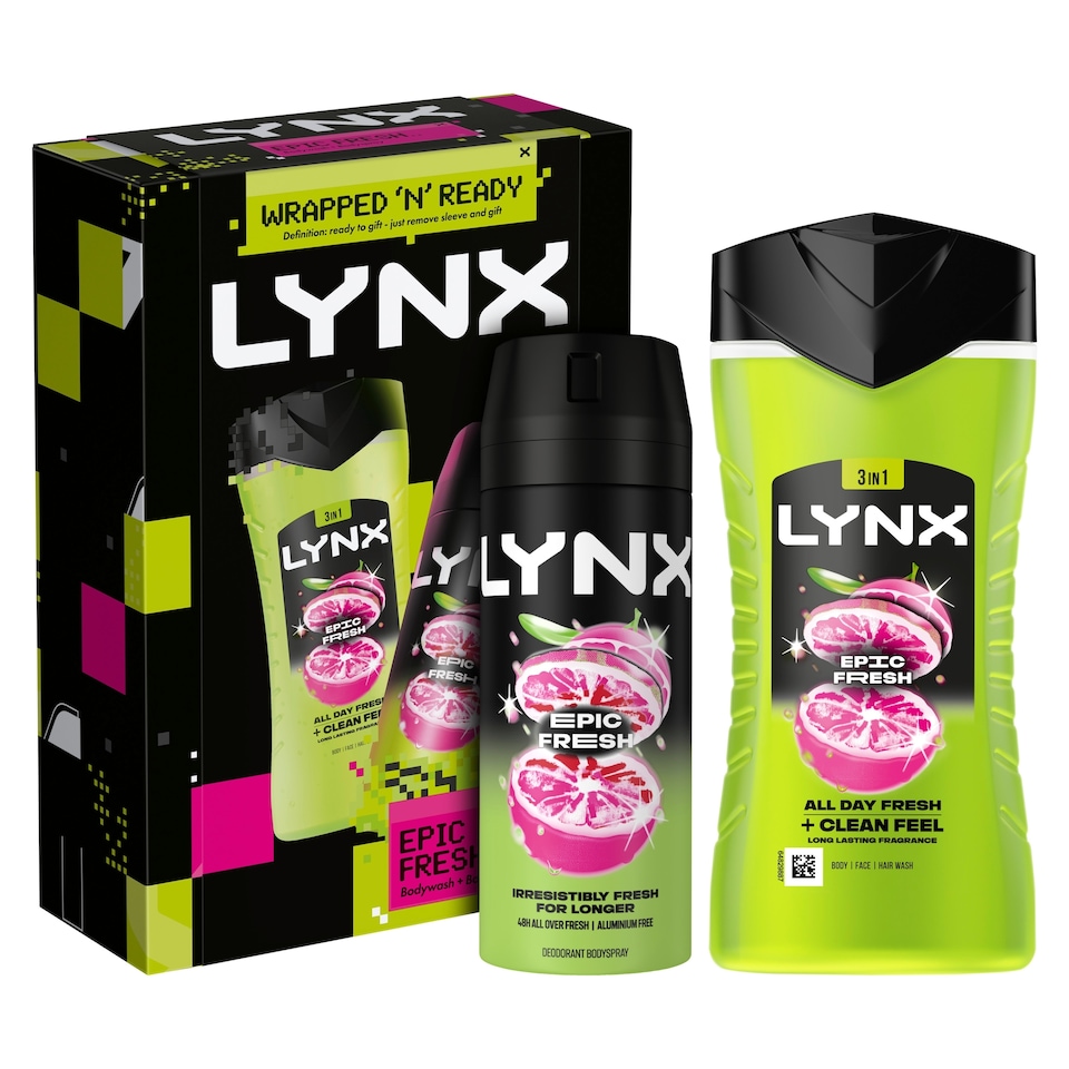 image 1 of Lynx Epic Fresh Duo Gift Set