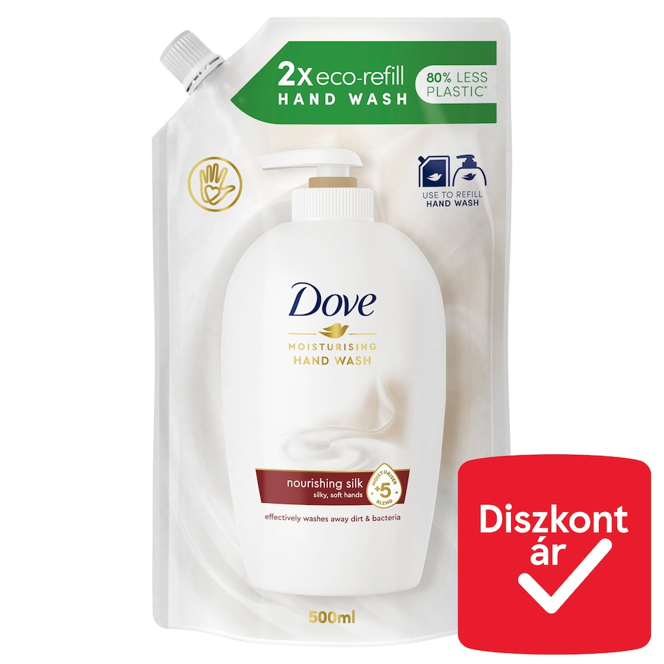 Dove Nourishing Silk Hand Wash Refill 500 ml