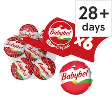 Mini Babybel Original Cheese 6 Pack, 120 G