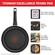 image 2 of Tefal Titanium Excellence Aluminium 24Cm Frying Pan