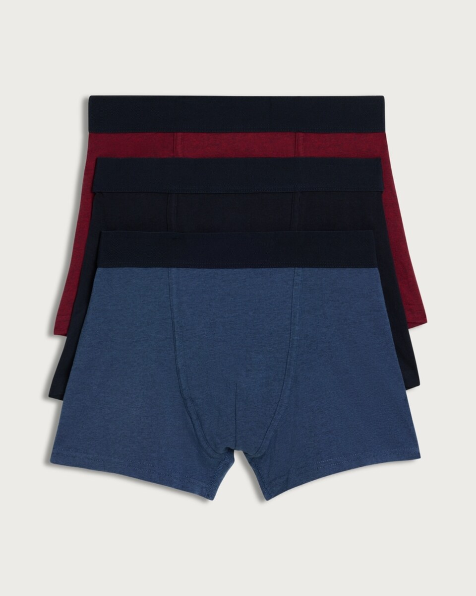 F&F 3-Pack Cotton Rich Hipsters in Multi