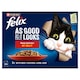 image 2 of Felix As Good As it Looks Meaty Selection in Jelly Wet Cat Food 12x85g