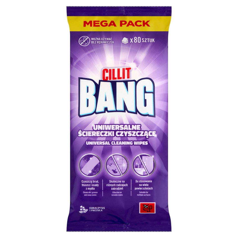 image 1 of Cillit Bang Universal Cleaning Cloth 80 pcs