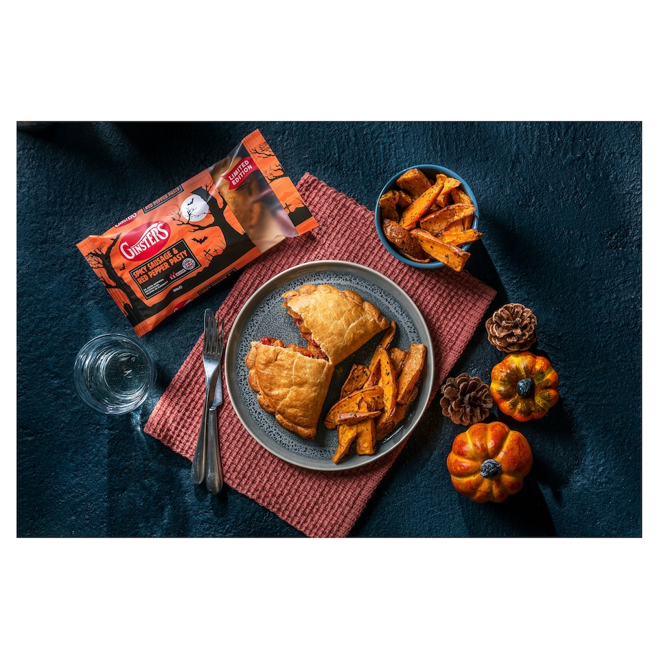 image 1 of Ginsters Spicy Sausage & Red Pepper Pasty 180G
