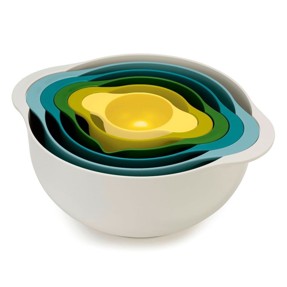 image 1 of Joseph Joseph Duo 6pc Food Preparation Bowl Set