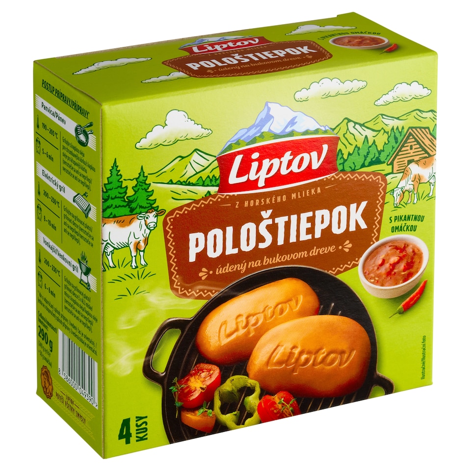 image 1 of Liptov Pološtiepok for Grill with Spicy Sauce 4 pcs 290 g