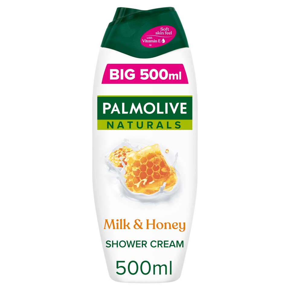 Palmolive Naturals Milk & Honey tusfürdő 500 ml  1. kép