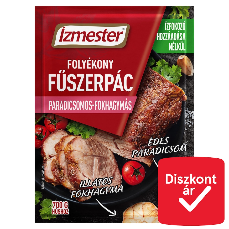 image 1 of Ízmester Tomato-Garlic Liquid Spice Marinade 80 ml