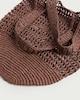 image 2 of F&F Straw Tote bag in Brown