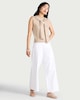image 2 of F&F Knitted Scarf Neck Jumper in Neutral