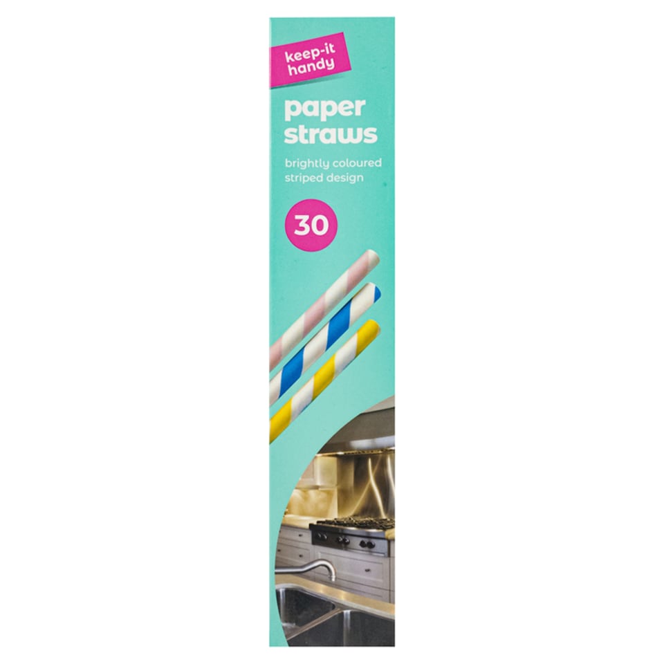 Keep It Handy Paper Straws 30Pk